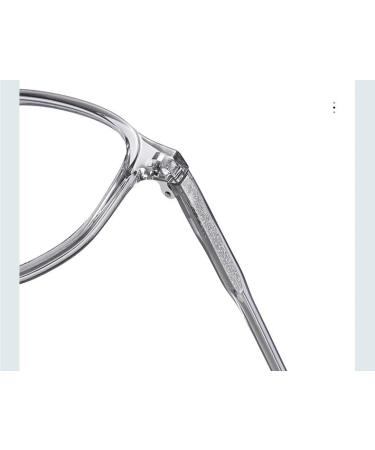 Fuqinqingoz Big Anti-Blue Light Reading Glasses - Light Computer Readers (+100) - Black Flat Lens for Eye Comfort - Buy Online on GoSupps.com