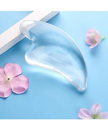 Transparent Gua Sha Facial Tool - Natural Resin Massage for Lymphatic Drainage Cellulite Reduction & Muscle Relief - Buy Online on GoSupps.com