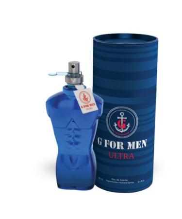 G For Men Ultra Eau de Toilette 3.4 Fl. Oz Amber Fougere fragrance for men. - Buy Online on GoSupps.com