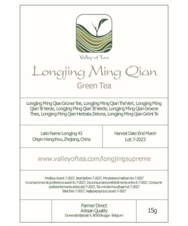 Buy Longjing Dragon Well Green Tea - Xihu Lungching Chinese Tea - Premium Quality Long Jing from Hangzhou - Westsee Dragon Fountain (1 Pack) - International Shipping Available - Buy Online on GoSupps.com