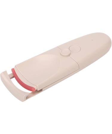 Verdant Touch Apricot Heated Lash Curler Heated Eyelash Curler USB Chargeable Electric Lash Curler 2 Gears Portable Long Lasting Heating Apricot - Buy Online on GoSupps.com