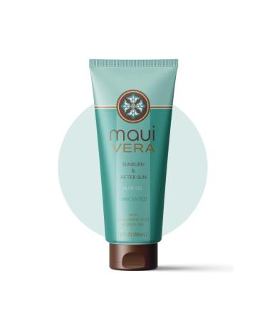 Maui Vera After Sun Gel - Unscented (3.0 oz) TSA Approved