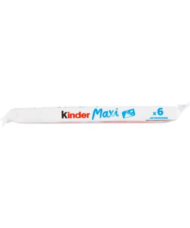  CAIYA Kinder Maxi Bars Covered with Fine Milk Chocolate and Milk Filling 6 Bars 126g 6 Packs  - Buy Online on GoSupps.com