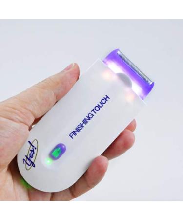 Laser Rechargeable Epilator for Women | Pain-Free Hair Removal with Sensor-Light Technology | Smooth Touch Razor | White - Buy Online on GoSupps.com
