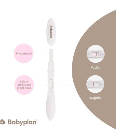 3 x Highly Sensitive HCG Pregnancy Test - Early Detection 99.6% Accuracy Hygienic & Easy to Use Ideal for Baby Planning - 10 mIU/ml (Pack of 3) - Buy Online on GoSupps.com