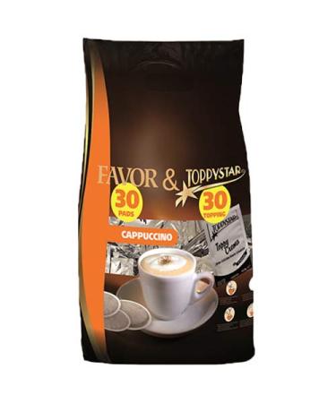 Favor - Cappuccino Megabag - (30 pads + 30 topping)