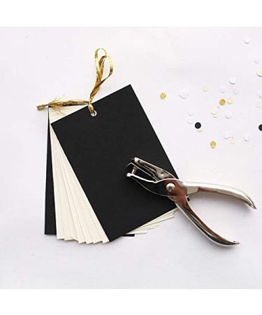 6 Pack Silver Hole Puncher - 8 Sheet Capacity Paper Punch - 1 Hole Punch - Buy Online on GoSupps.com