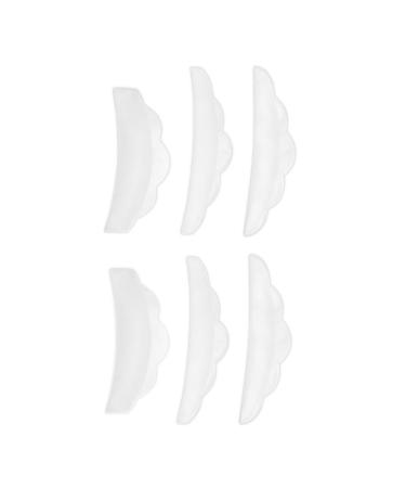 POPETPOP Silicone Kit 3 Pairs Eyelash Lifting Curler Lash Extension Tools Makeup Kits Makeup Lash Lifting Pads Lash Lifting Shield Pads Eyelash Perming Curler Silicone Gasket Sun Flower
