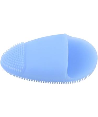 Soft Silicone Facial Cleanser Manual Brush Exfoliator Face Scrubber Brush - Buy Online on GoSupps.com