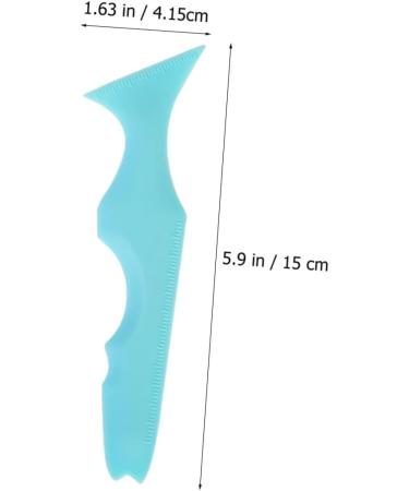 Ipetboom 2pcs Silicone Beauty Ruler Eyelash Mascara Eyeliner Stencils Silicone Board Make up - Buy Online on GoSupps.com