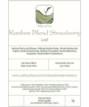 Rooibos Blend Strawberry - Buy Online on GoSupps.com