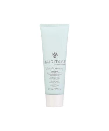 Hairitage Leave-In Conditioner Pudding with Coconut Oil + Shea Butter - Softens + Detangles Hair - For Thick + Curly Hair - Rejuvinates + Restores Strands - Frizz Control