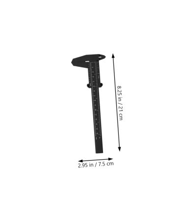 Didiseaon 6pcs Locating Rule Portable Ruler Mini Ruler Measuring Calipers for Eyebrow Guide Ruler Face 21x7.5cm Assorted Color - Buy Online on GoSupps.com