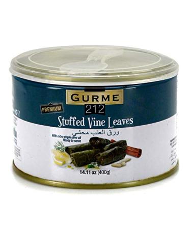 Gurme212 Premium 14 oz Stuffed Vine Leaves (Dolmades) 14 Ounce (Pack of 1)