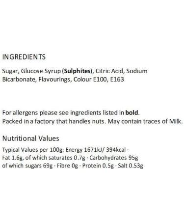 Sherbet Pips Sweets Gift Jar - Buy Online on GoSupps.com