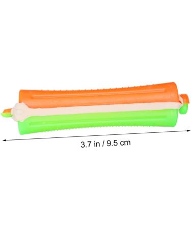 NOLITOY 8set 80pcs Curling Iron Hair Rollers Curling Wand Fashionable Hair Curler Two-color Rubber Band - Buy Online on GoSupps.com