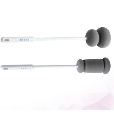 Homsfou 4-Piece Brush Cleaner Set | Baby Bottle & Glass Cup Cleaning Sponge Brushes - Ideal for Shoes & Home Use - Buy Online on GoSupps.com