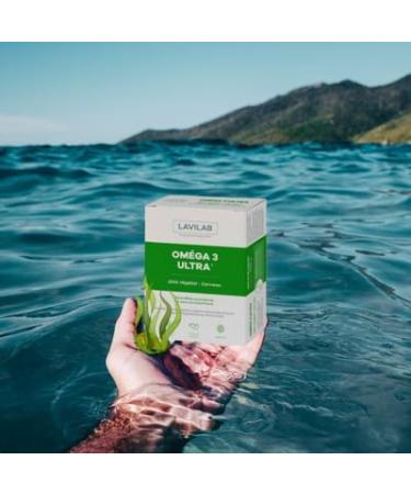 Omega 3 Ultra DHA Vegan Vegetable - Algae 1 Month Memory Brain Vision Made in France Lavilab - Buy Online on GoSupps.com