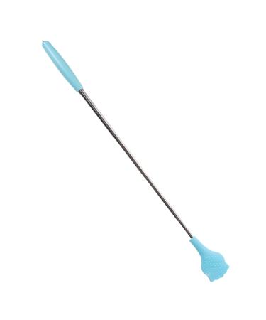 Beavorty Krallenkratzer for cats back massager itching stick stainless steel inoxlm scraped tools of long -lived back scratching body scratches long handle metal gripping