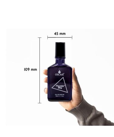 Thunder Boy Black Long Lasting Perfume For Men | Woody Aromatic Fragrance | Everyday Perfume For Men | 30ml - Buy Online on GoSupps.com