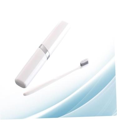 Buy Gatuida Travel Toothbrush Case Set - Durable White Toothbrush Tube Container & Protective Cover for International Shipping - Buy Online on GoSupps.com