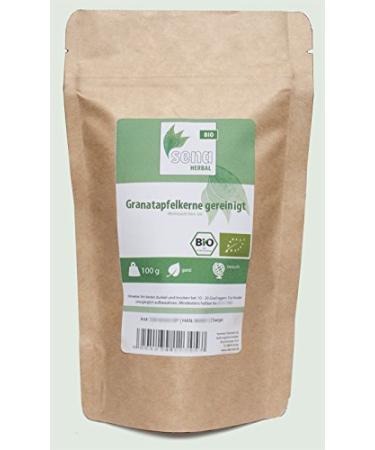 SENA Herbal Bio Whole Pomegranate Seeds (100g) - Organic Superfood for Health & Wellness | International Shipping - Buy Online on GoSupps.com
