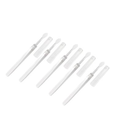 5pcs Silicone Lip Brush Eyeshadow Brush Applicator Beauty Supply Lipstick Applicator Makeup Brush Makeup Accessory Eyeshadow Applicator Lip Balm Brush Lip Mask Brush Lipstick Brush
