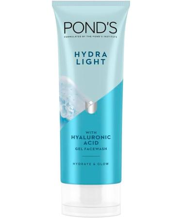 PO.ND'S Hydra Light hyaluronic acid hydrating gel facewash hydrate and glow 3.38 Fl Oz (Pack of 1)