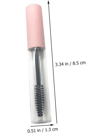 POPETPOP Lash Applicator 8pcs Mascara Tube Eyelash Mascara Makeup Containers Eyebrow Applicator Premium Tubes Bracket Tubular 1 ml (Pack of 1) Pink - Buy Online on GoSupps.com