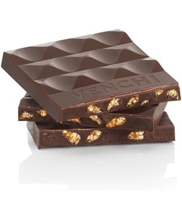 Venchi - Nougatine Chocolate Bar with whole Piedmont PGI hazelnuts 100 g - Gluten-free - Buy Online on GoSupps.com