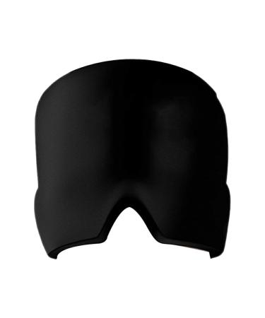 Dajidafu Eye Patch Multifunctional Gel Migraine Relief Hat Lightweight Eyepatches Sleeping Covers Cooling Cover Tension Women Double Layer/Black