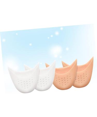 Anneome 2 Pairs Silicone Gel Block Heel Toe Enhancers for Women - Dressy Pointed Toe Inserts & Protectors - Buy Online on GoSupps.com