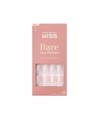 KISS TruNude Fake Nails Manicure Set - Nudies' 28 Chip Proof Glue-On Nails - Buy Online on GoSupps.com