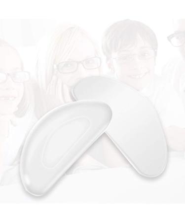 Silicone Nose Pads D Shape - Non-Slip Soft Black Stick-On Pads | 10 Pack for Comfort & Support - Buy Online on GoSupps.com