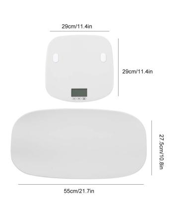 Baby Scale Baby Weighing Scale Plastic Electronic Digital Baby Weight Scale HD LCD Infant Newborn Measure Tool Accurately Chart The Progress of Your Baby with in-House Algorithm for Babies(#1) - Buy Online on GoSupps.com