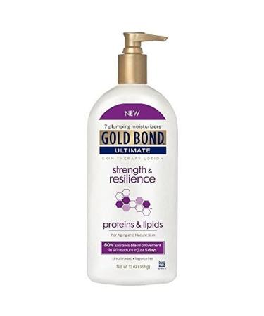 Gold Bond Ultimate Skin Therapy Lotion Strength & Resilience 13 oz Pack of 4 13 Ounce (Pack of 4)
