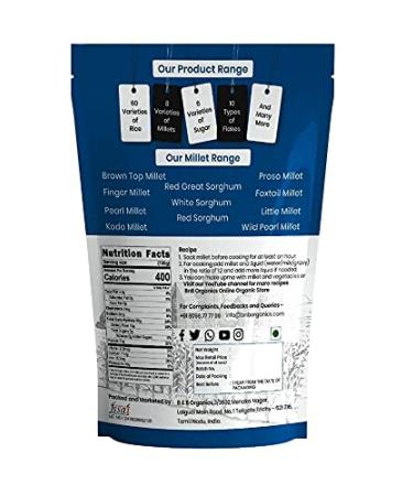 B&B Organics Barnyard Millet - 1 kg | Indian Millet | Gluten-Free & USDA Certified - Buy Online on GoSupps.com