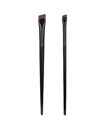 Flat Makeup Brush Eyeshadow Lash Liner for Eyebrows Firm Synthetic Eye Liner Brush for Shaping Blending Contouring
