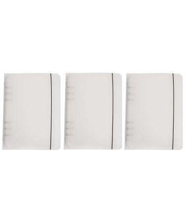 1set Piece Nail Art Organizer nail tools Finished Nail Displaying Book Nail Display Holder Finished Nail Sample Plate Nail Color Sample Booklet plastic manicure Accessories 23x18cm Transparent
