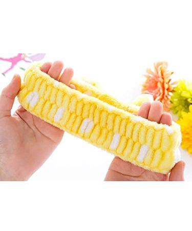 Demarkt Yellow Bowknot Headband - Stylish Hair Accessories for Makeup & Facial Care - International Shipping - Buy Online on GoSupps.com