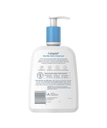 Cetaphil Gentle Cleanser 16 Fl Oz - Top-Rated Moisturizing Facial Wash | Buy Internationally - Buy Online on GoSupps.com