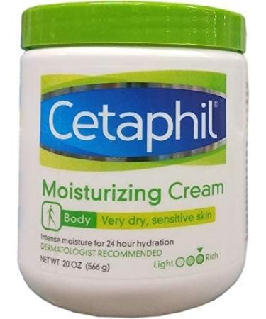 Buy Cetaphil Cream 20 Ounce - Hydrating Moisturizer for Sensitive Skin | International Shipping Available - Buy Online on GoSupps.com
