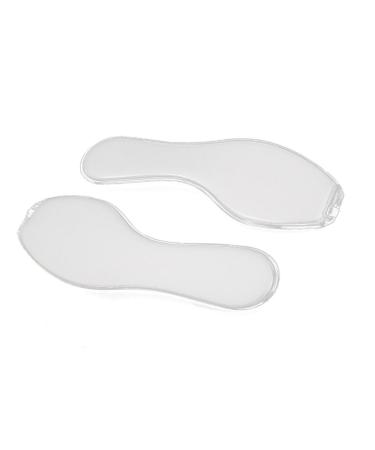 KALLORY Basketball Insoles Mens Gel Silicone Gel Massaging Insole Women Man Insole Shoe Inserts White Damping Sports Insoles Insoles Inflatable Insole Foot White Medium