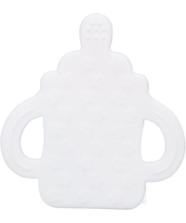LBEC Cartoon Bottle Shaped Silicone Teether | Easy Grip Baby Bath Gift | International Shipping - Buy Online on GoSupps.com