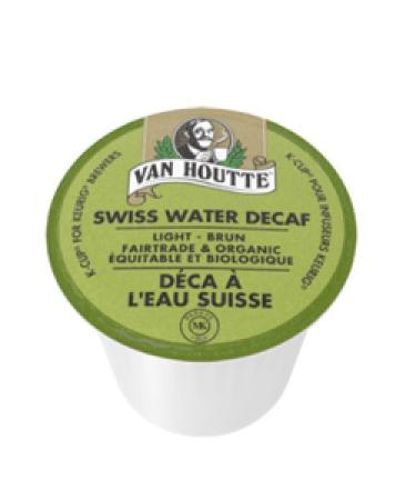 Van Houtte Decaf Swp Fair Trade Organic Coffee K-Cups for Keurig Brewers 24 Count