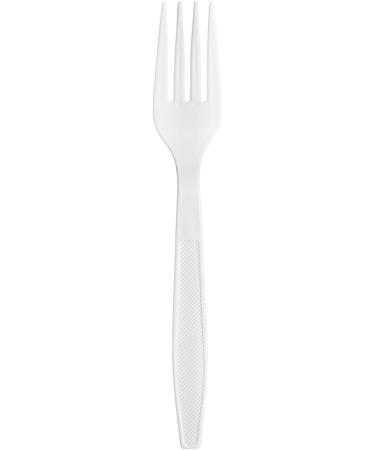 500 Pack Extra Heavyweight White Plastic Forks - Disposable Cutlery Set - Buy Online on GoSupps.com