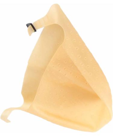 Hair Dye Hat Professional Reusable Silicone Tint Hat for Beauty Salon (Gold) - Buy Online on GoSupps.com