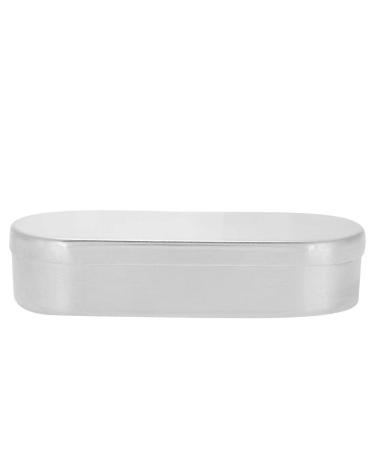 Nail tools sterilizer sterilization box high-temperature disinfection container manicure tools made of aluminum alloy disinfection shell healthy and hygienic (16 * 5.5 cm)