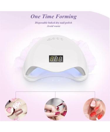 48W UV LED Nail Drying Lamp - Quick Timer Auto Sensor for UV & LED Gel Nails - Buy Online on GoSupps.com