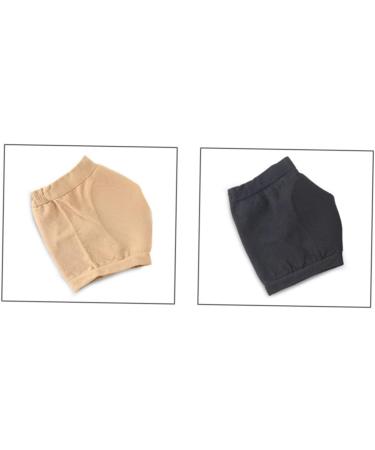 DRESSOOS Heel Protector Dry Feet Socks Moisturizing Socks Heel Moisturizing Sock Black Gel Heel Absorbers Heel Sock Heel Sleeves Black Socks Black Heel Socks for Heels Foot Sock Spa Insole - Buy Online on GoSupps.com